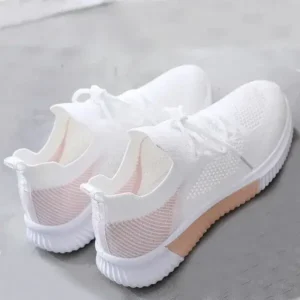 Jarryclub Women Fashion Color Blocking Breathable Sneakers