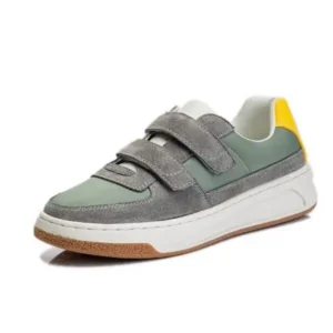 Jarryclub Women Casual Colorblock Platform Velcro Sneakers